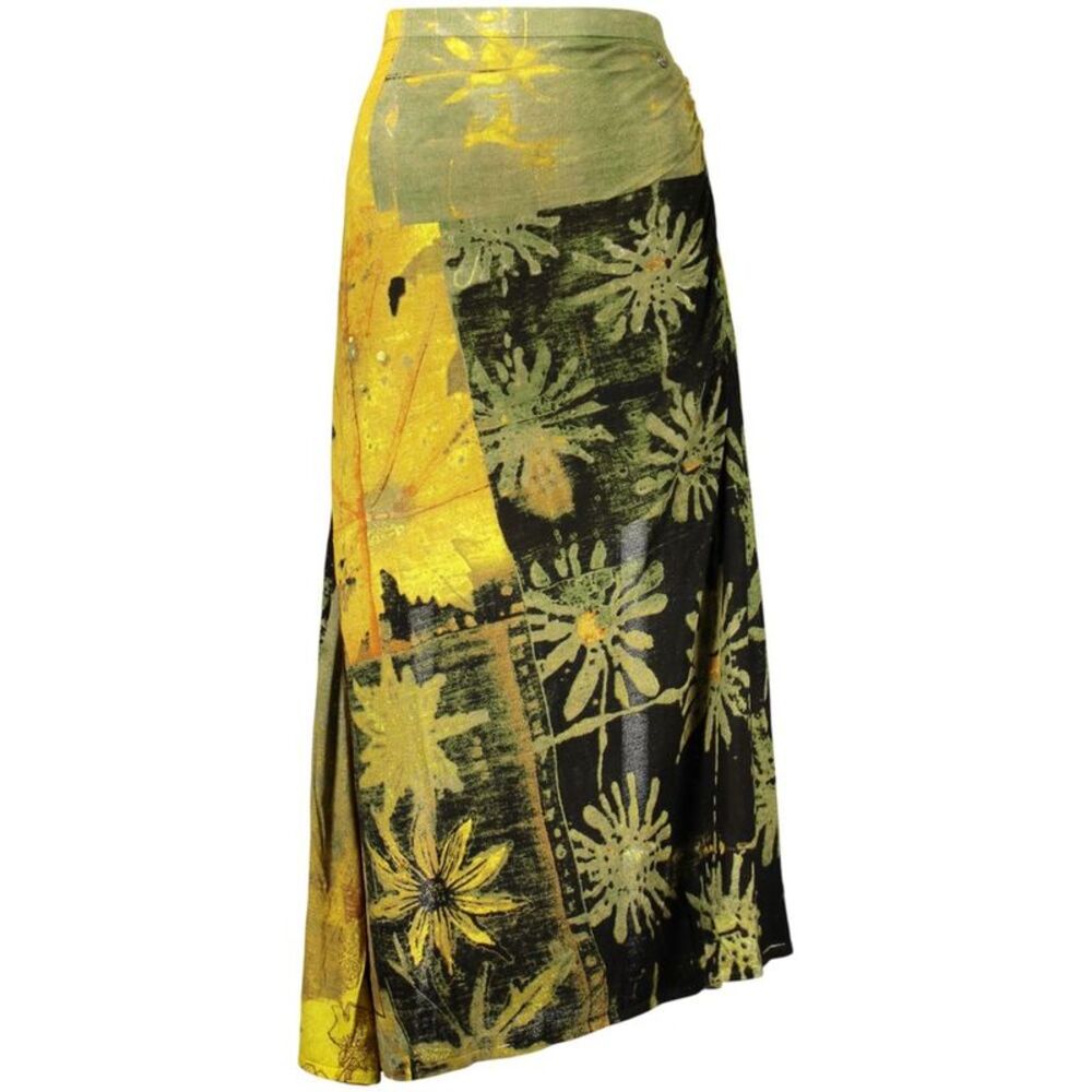 Desigual Green Viscose Women's Women's Skirt